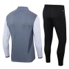 Sudadera De Entrenamiento Trajes Inter Miami CF Quarter Zip Gray Version 23-24 - Hombre